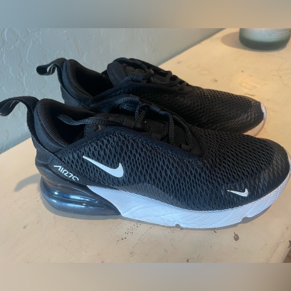 Nike Air Max 270 Black and White Sneakers